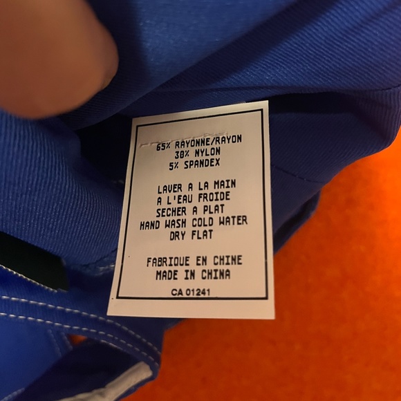 Love and Harmony slate blue contrasting seams denim bustier corset top NWT - Picture 9 of 14